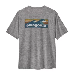 T-Shirt Patagonia Men Cap Cool Daily Graphic Shirt Waters Boardshort Logo Abalone Blue Feather Grey 2023 -Patagonië Outdoor Sportkleding wbs23 45355 blaf to