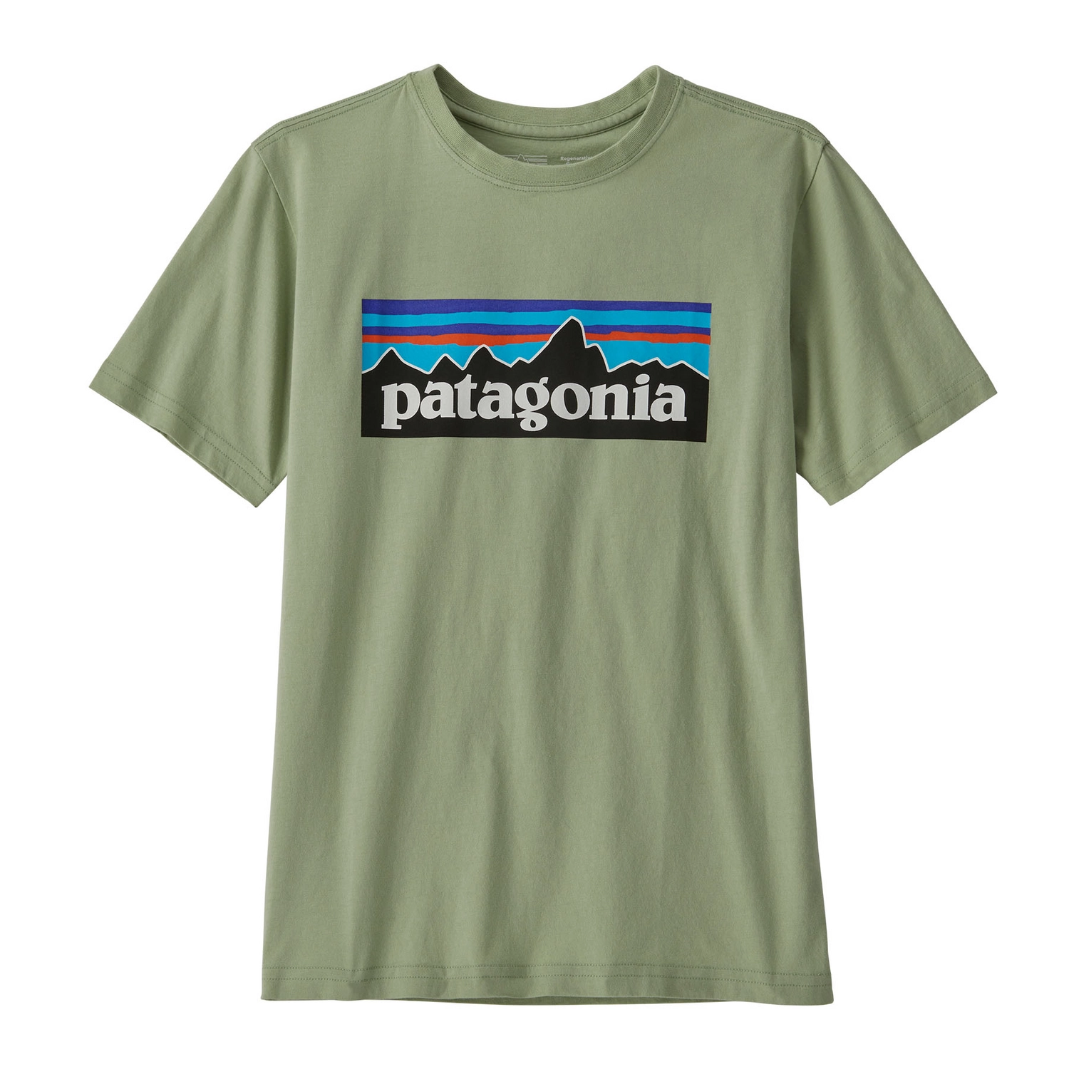 T-Shirt Patagonia Kids Regenerative Organic Certified Cotton P6 Logo Salvia Green 3 T-Shirt Patagonia Kids Regenerative Organic Certified Cotton P6 Logo Salvia Green