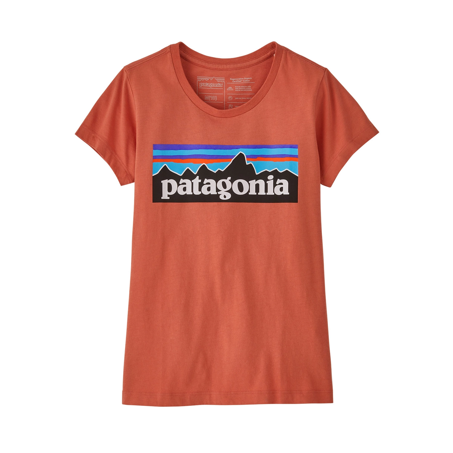 T-Shirt Patagonia Girls Regenerative Organic Certified Cotton P6 Logo Quartz Coral 3 T-Shirt Patagonia Girls Regenerative Organic Certified Cotton P6 Logo Quartz Coral