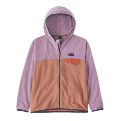 Vest Patagonia Kids Micro D Snap T Jacket Sunfade Pink