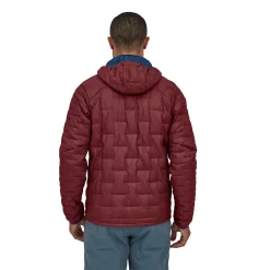 Jas Patagonia Men Micro Puff Hoody Sequoia Red -Patagonië Outdoor Sportkleding wbs23 84031 seqr vr2
